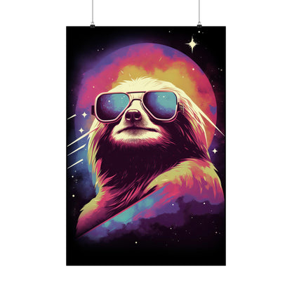 Cool Sloth Poster