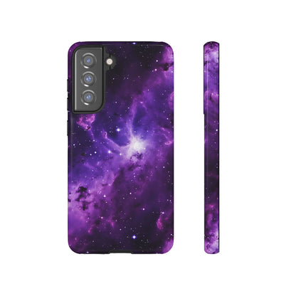 Vivid Purple Space Phone Case