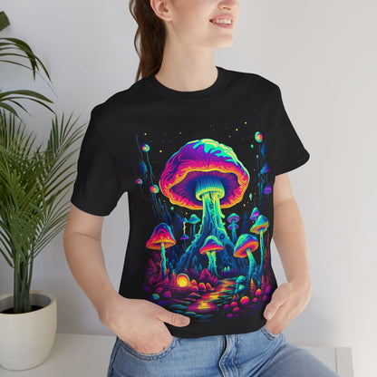 Trippy Mushroom Forest T-Shirt