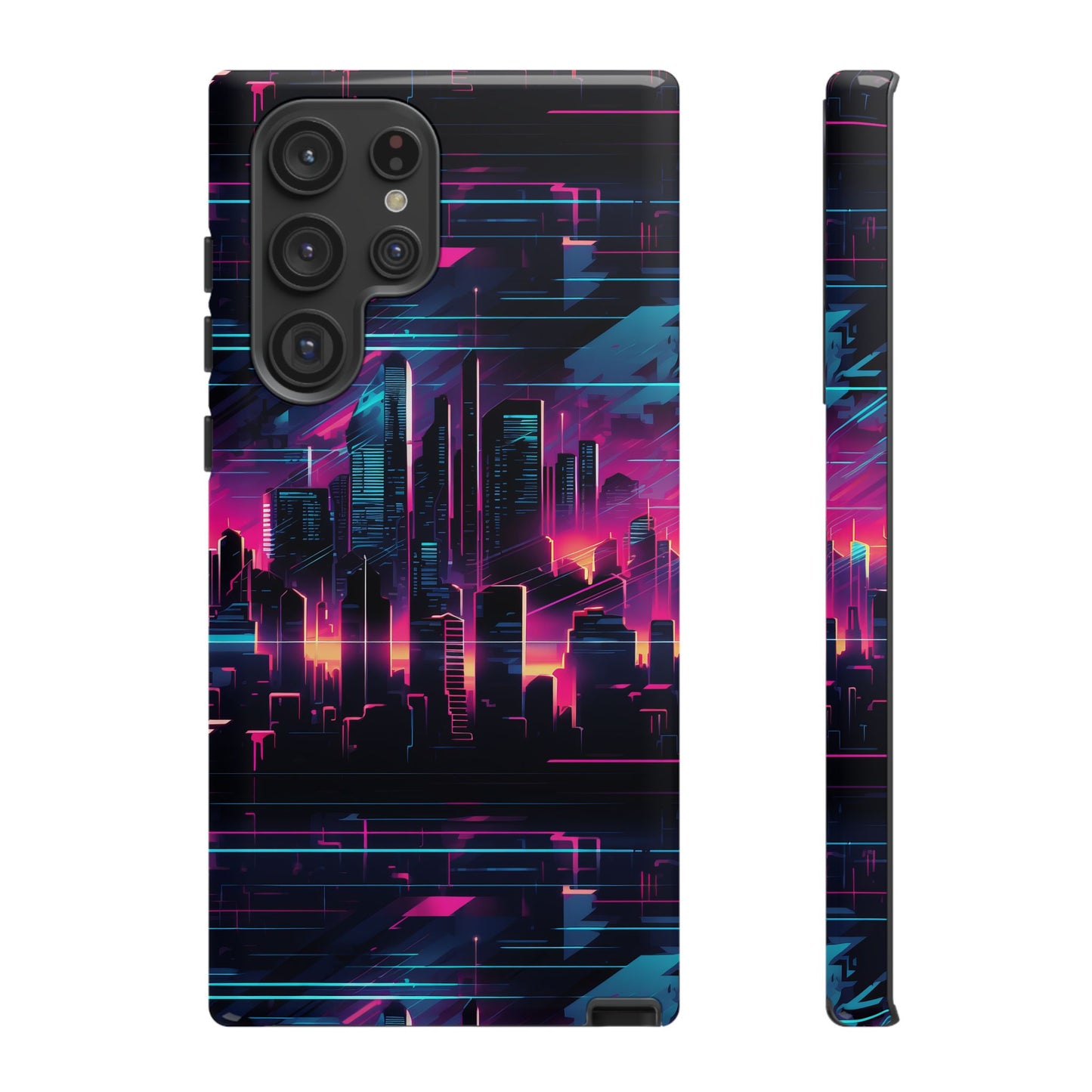 Synthwave Skyline Phone Case