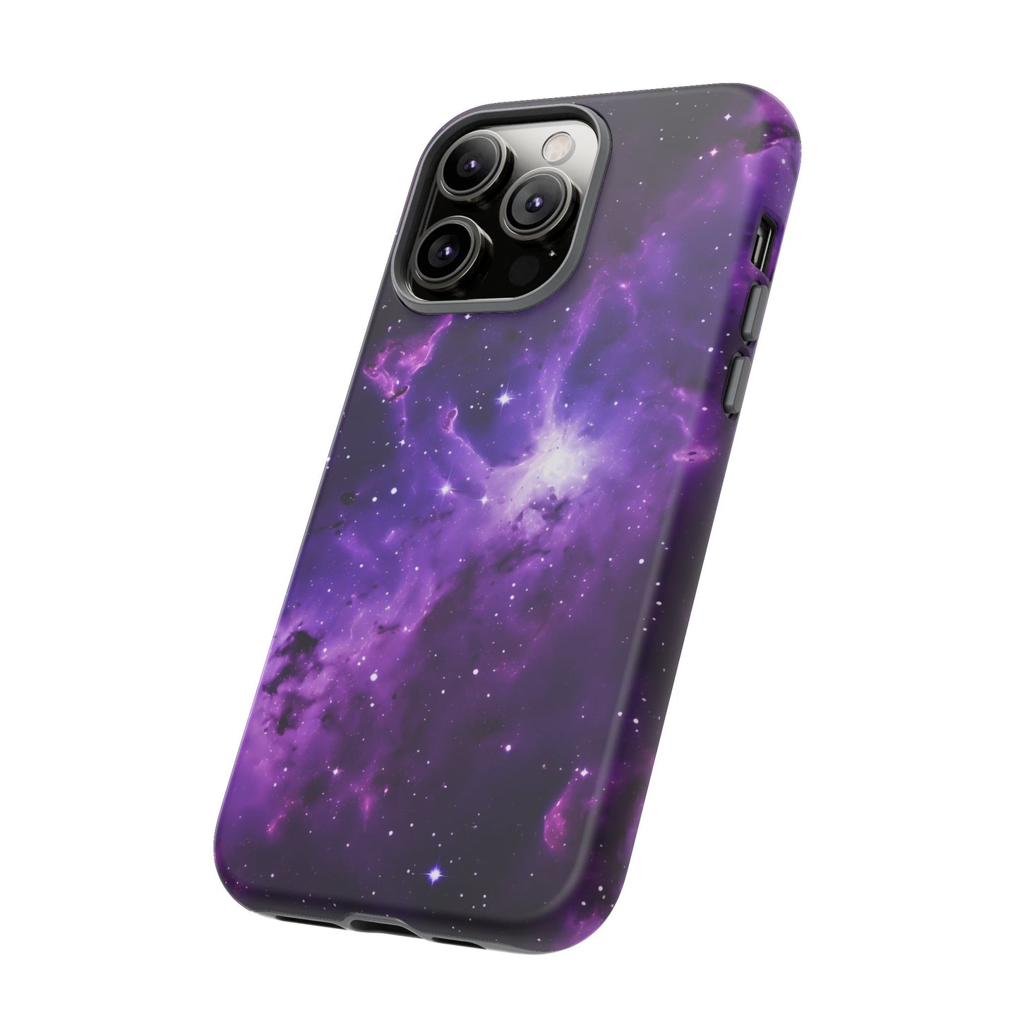 Vivid Purple Space Phone Case