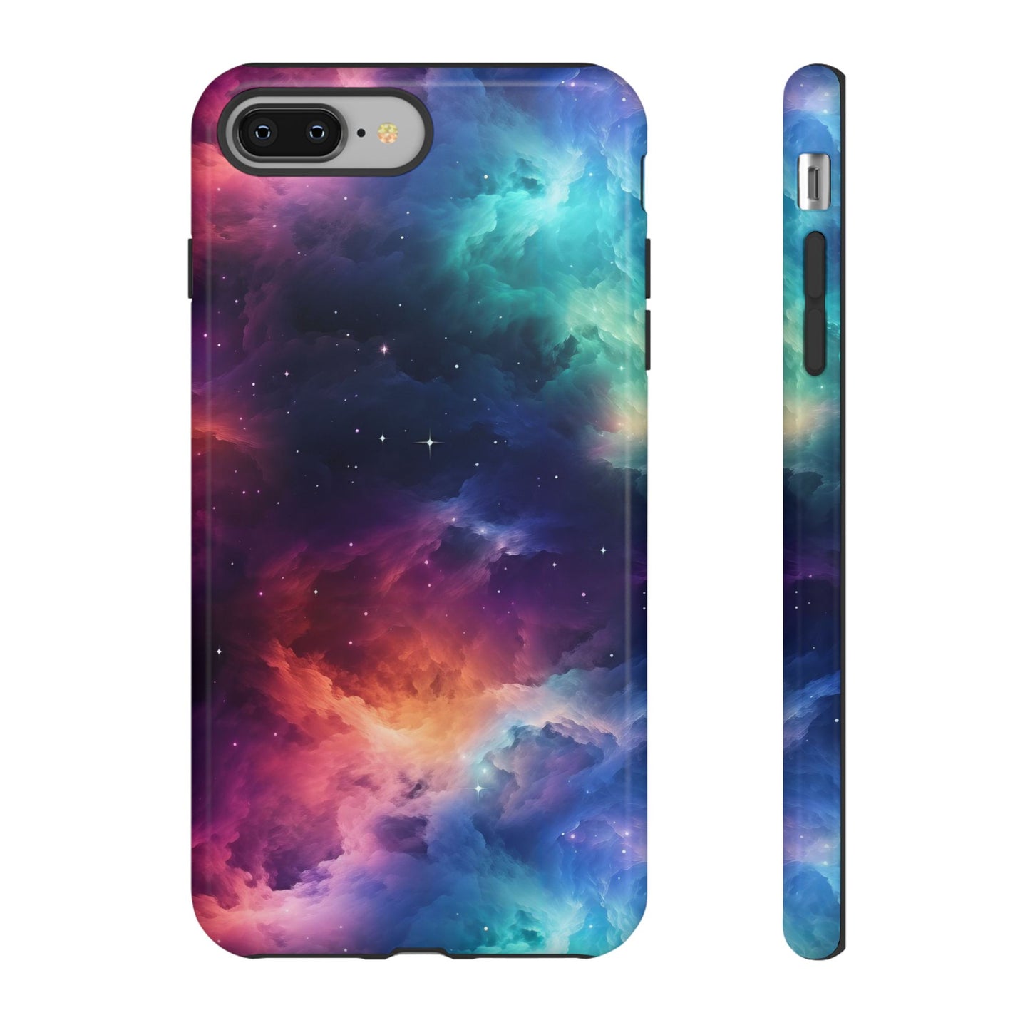 Neon Nebula Phone Case