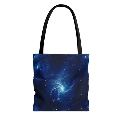 Blue Nebula Cluster Tote Bag