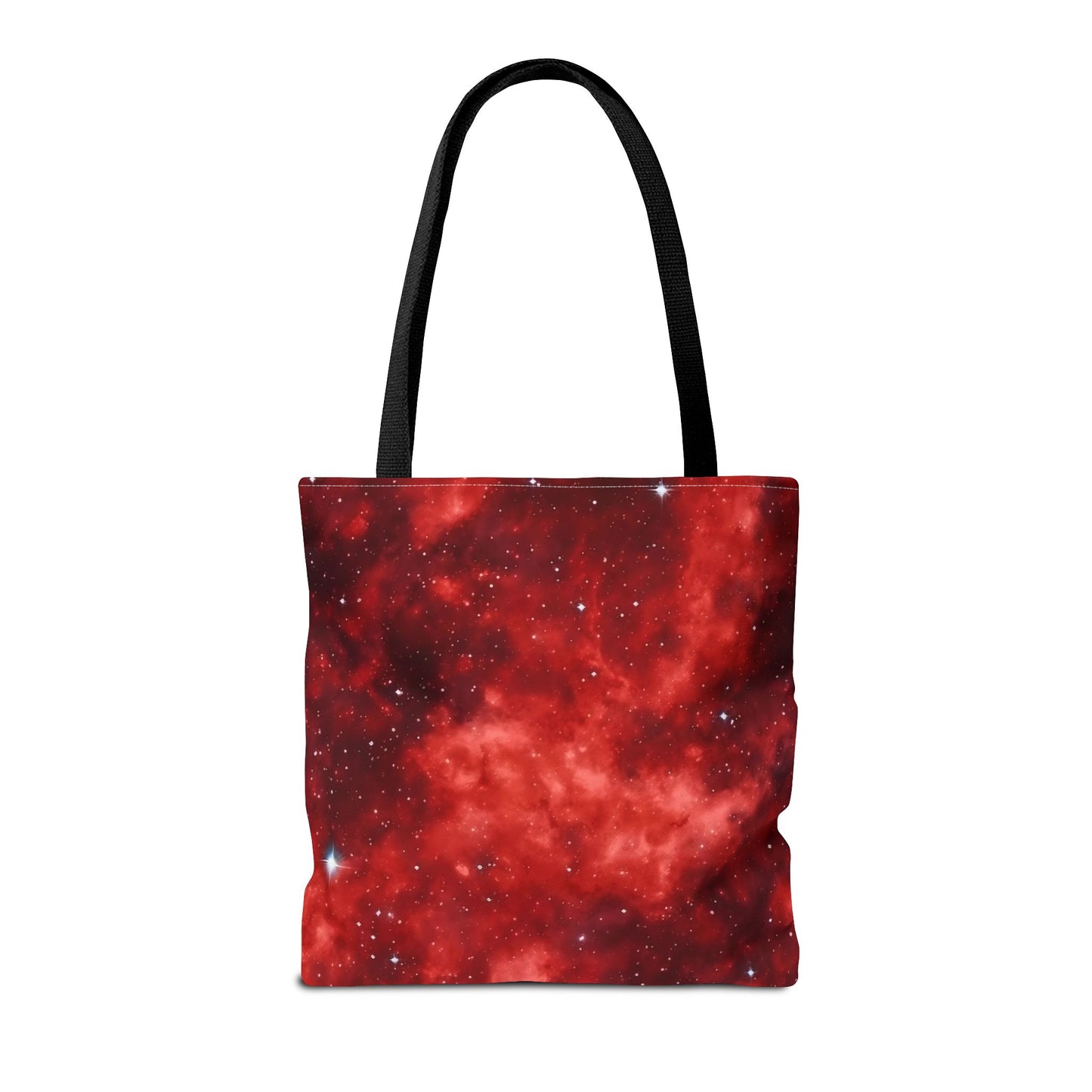 Scarlet Starscape Tote Bag