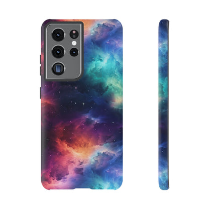 Neon Nebula Phone Case