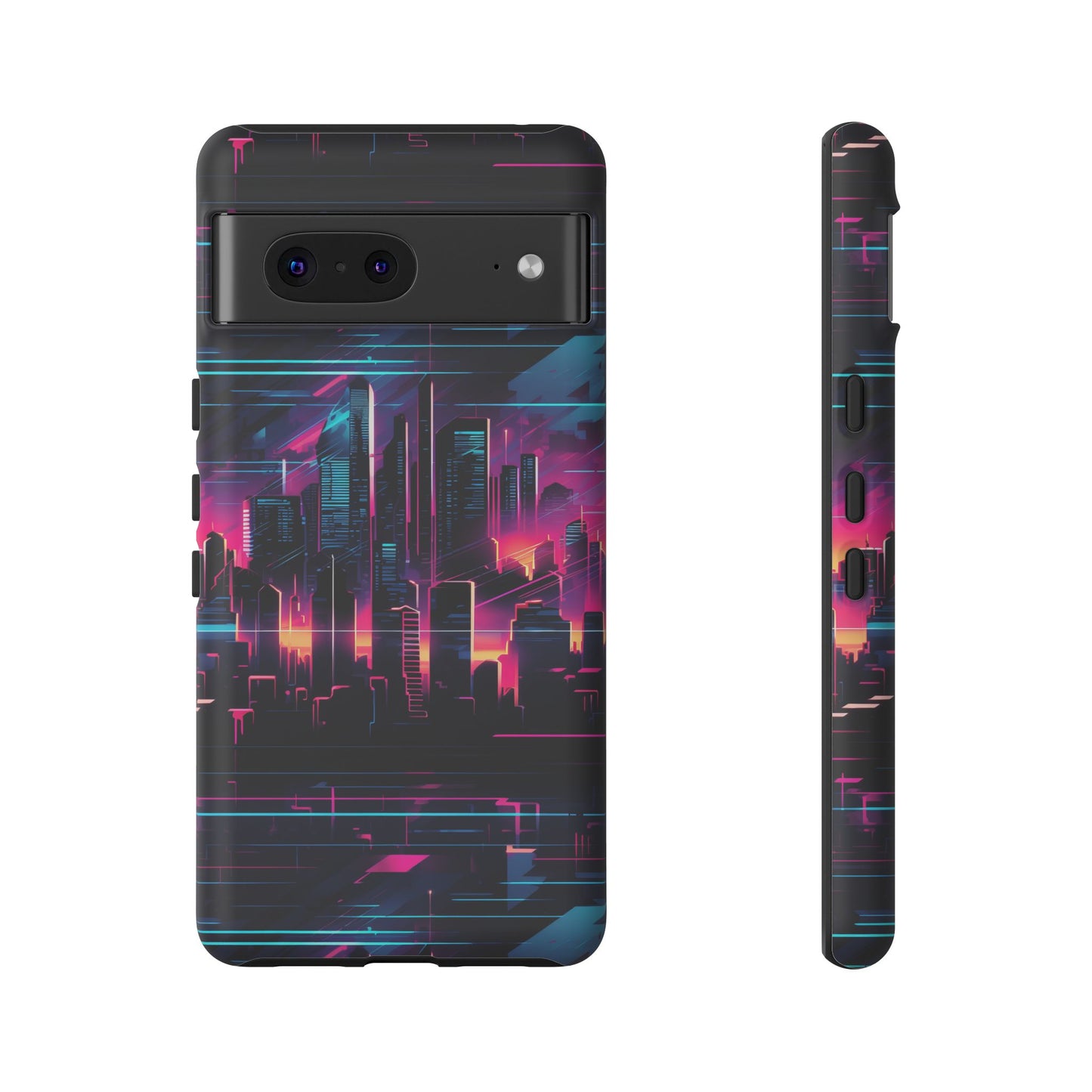 Synthwave Skyline Phone Case