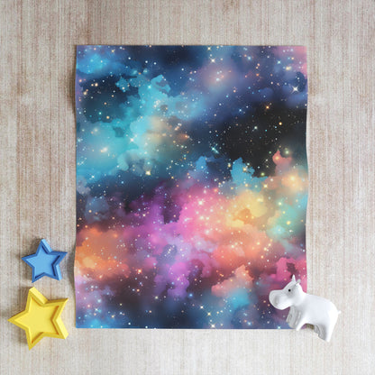 Ethereal Stars Throw Blanket