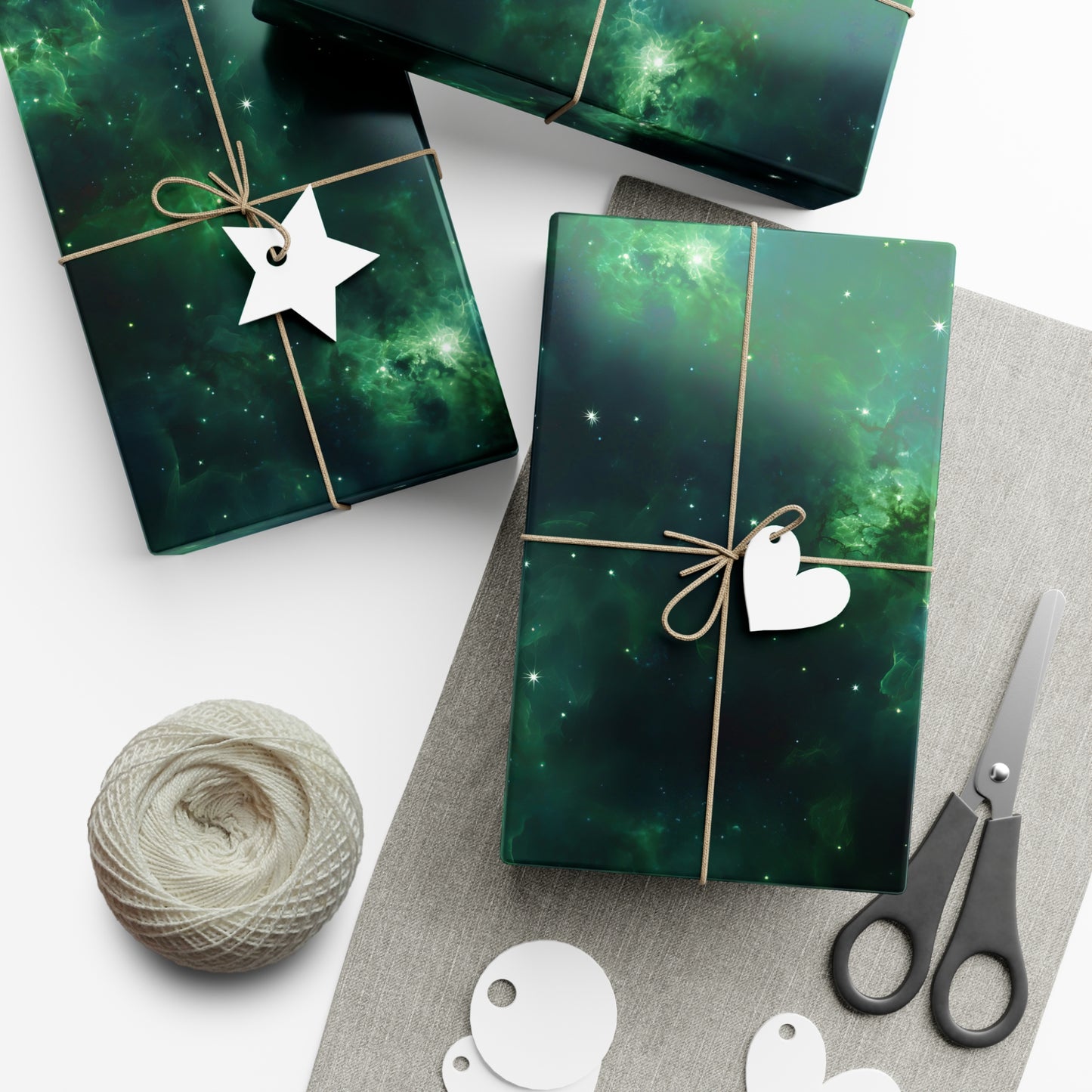 Verdant Space Wrapping Paper