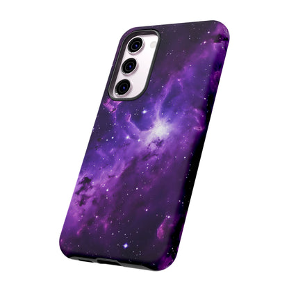 Vivid Purple Space Phone Case