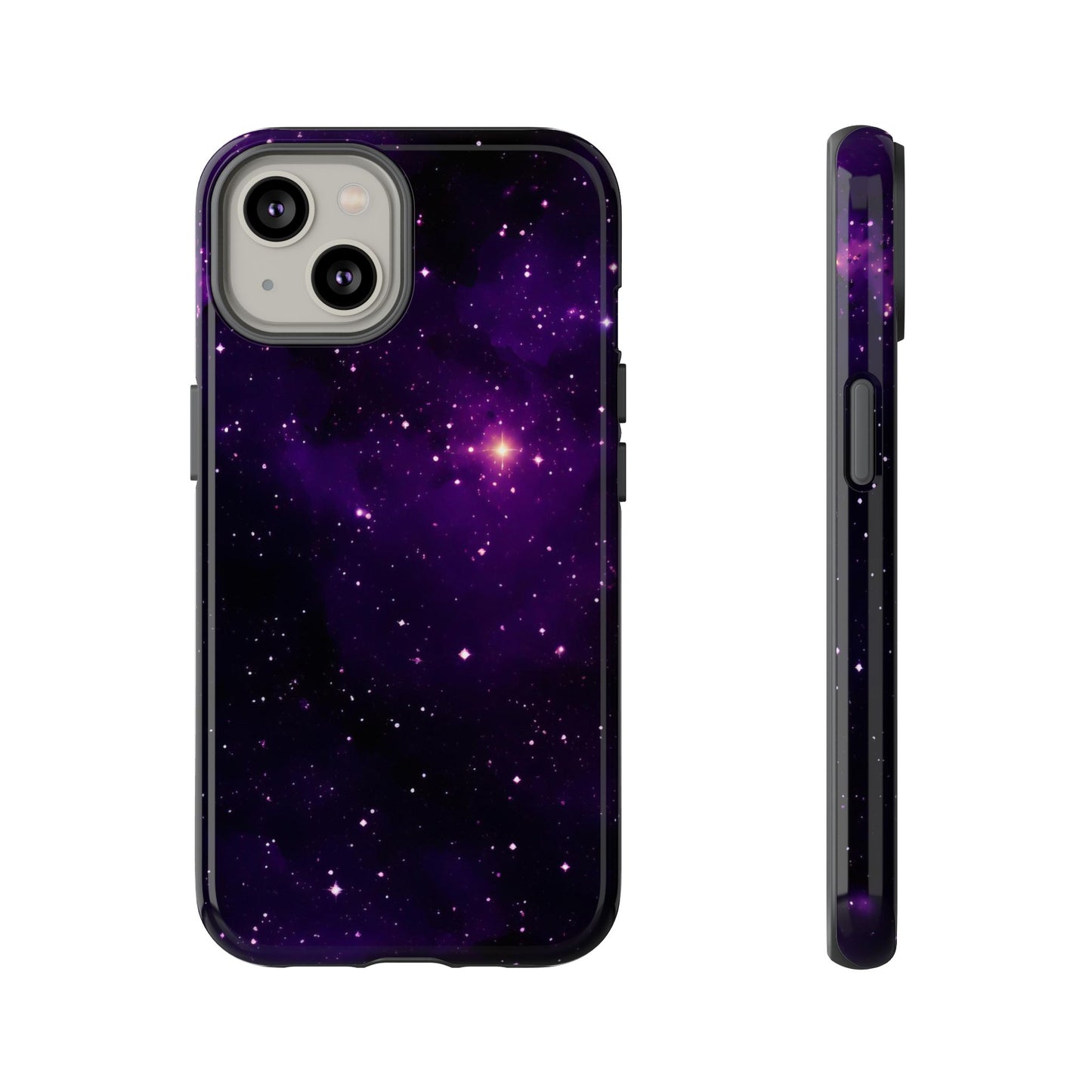 Dark Purple Space Phone Case