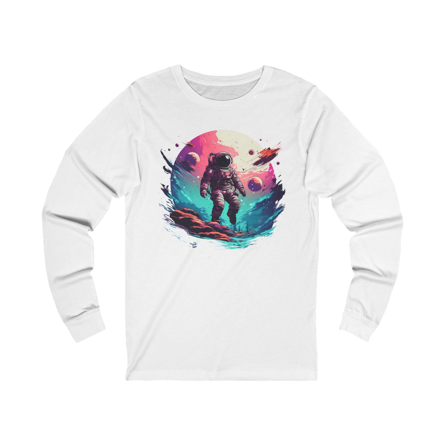 Exploring A Distant World Long Sleeve Shirt