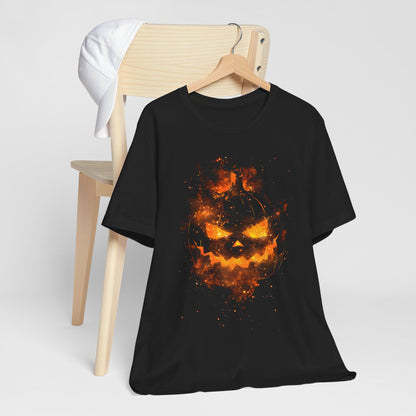 Nebulous Jack-o'-Lantern Halloween T-Shirt