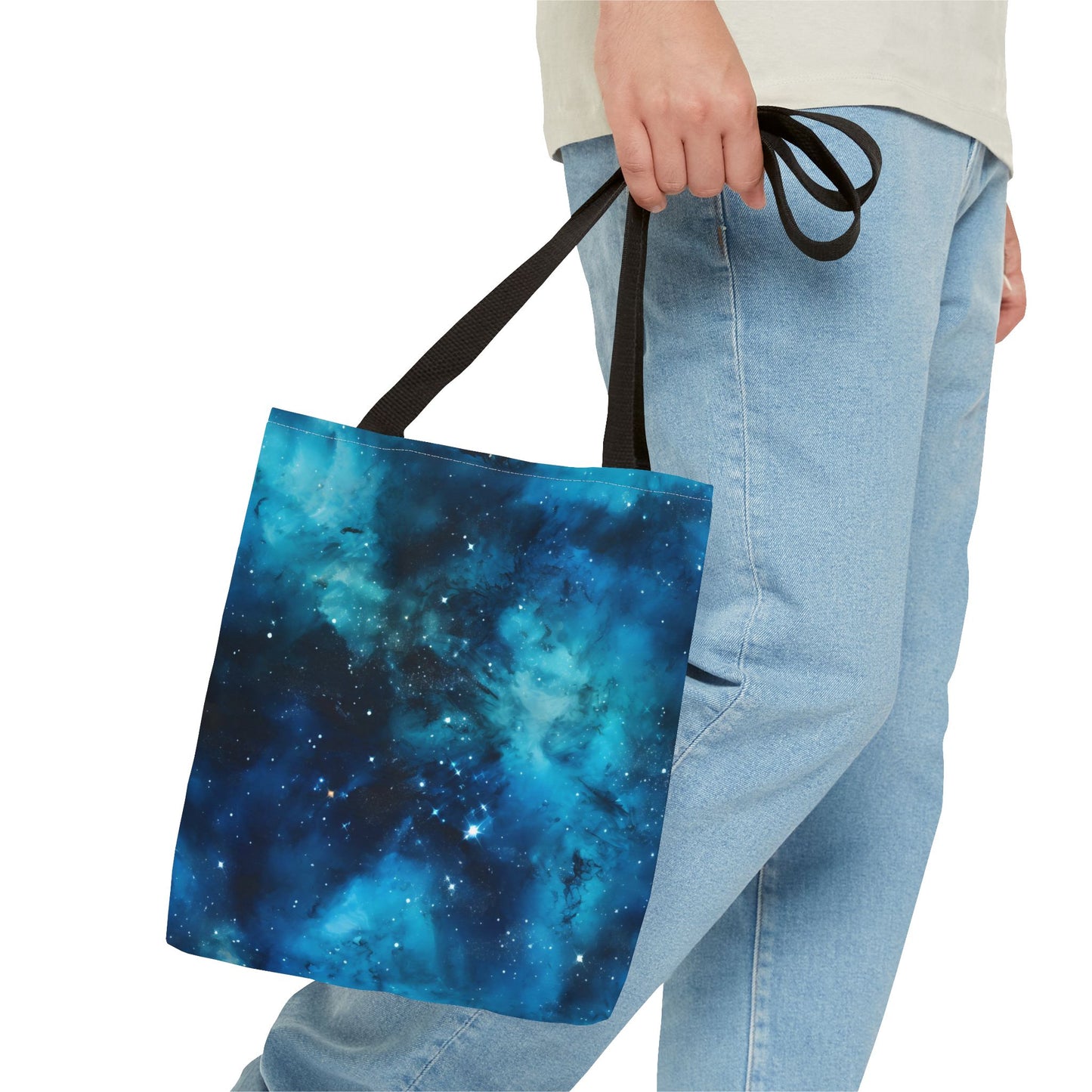 Cerulean Starscape Tote Bag