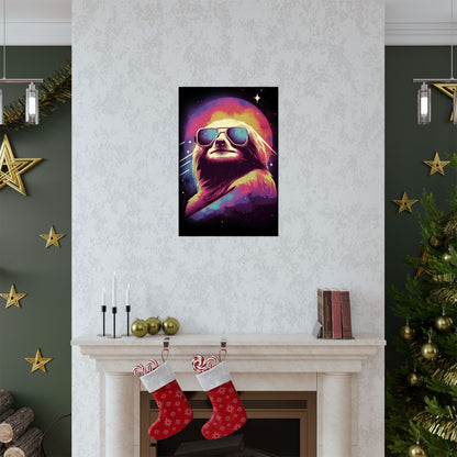 Cool Sloth Poster