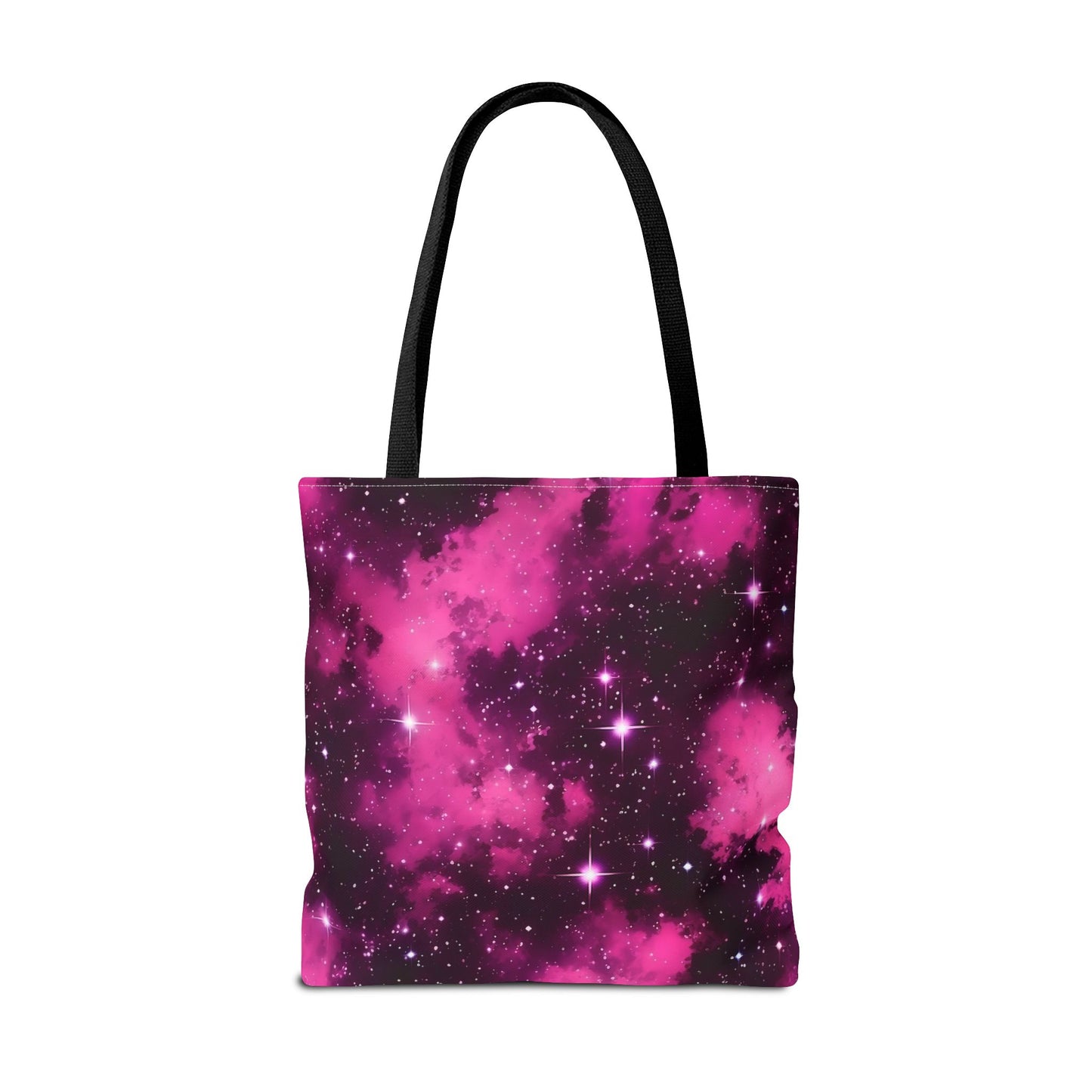 Hot Pink Starscape Tote Bag