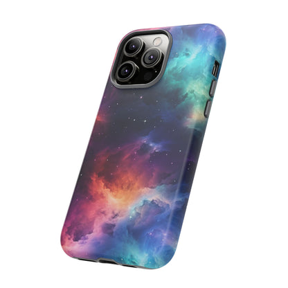 Neon Nebula Phone Case