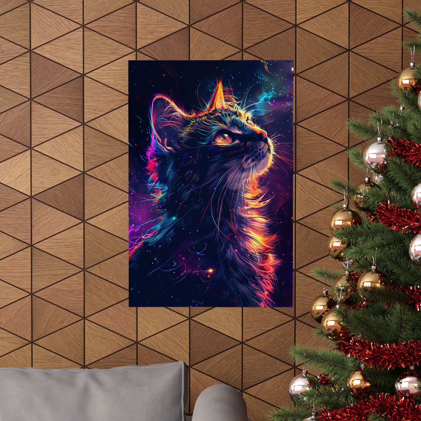 Cosmic Kitty Poster