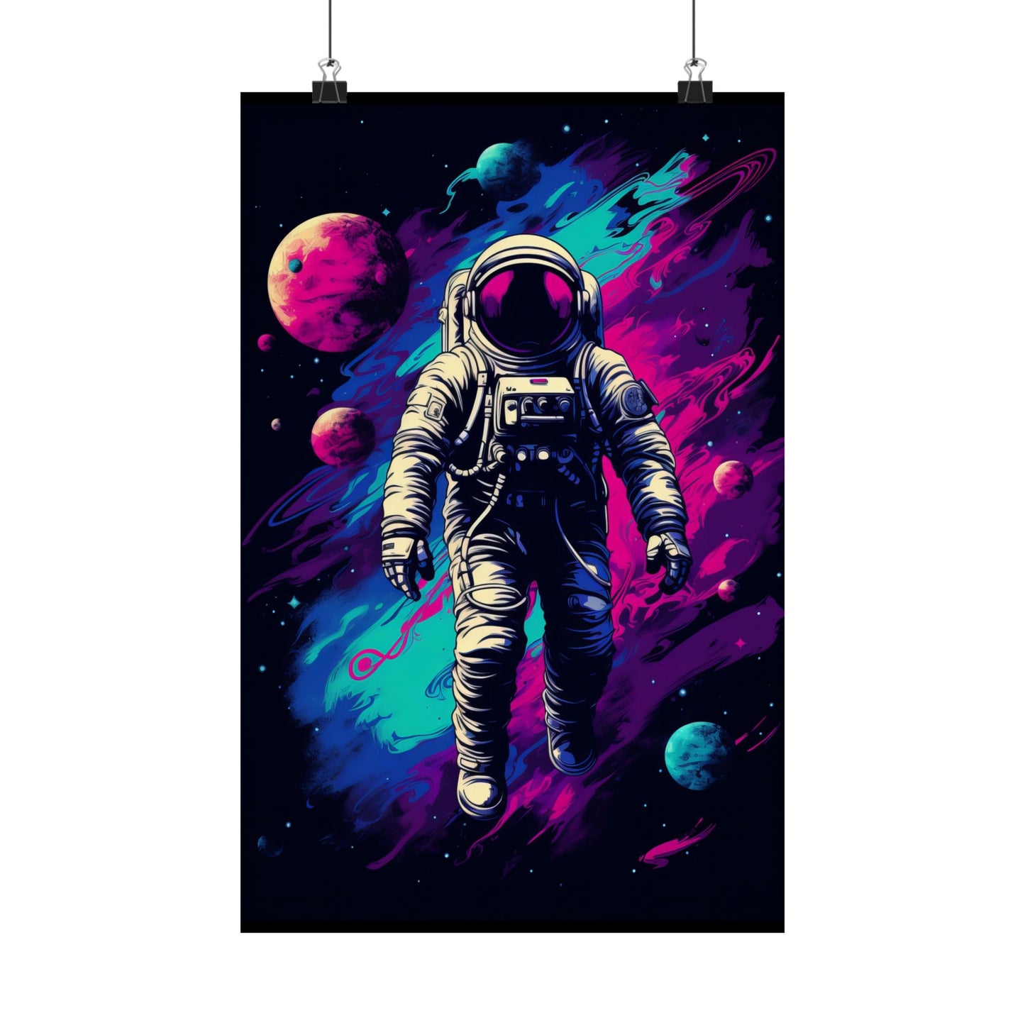 Cosmic Drifting Poster