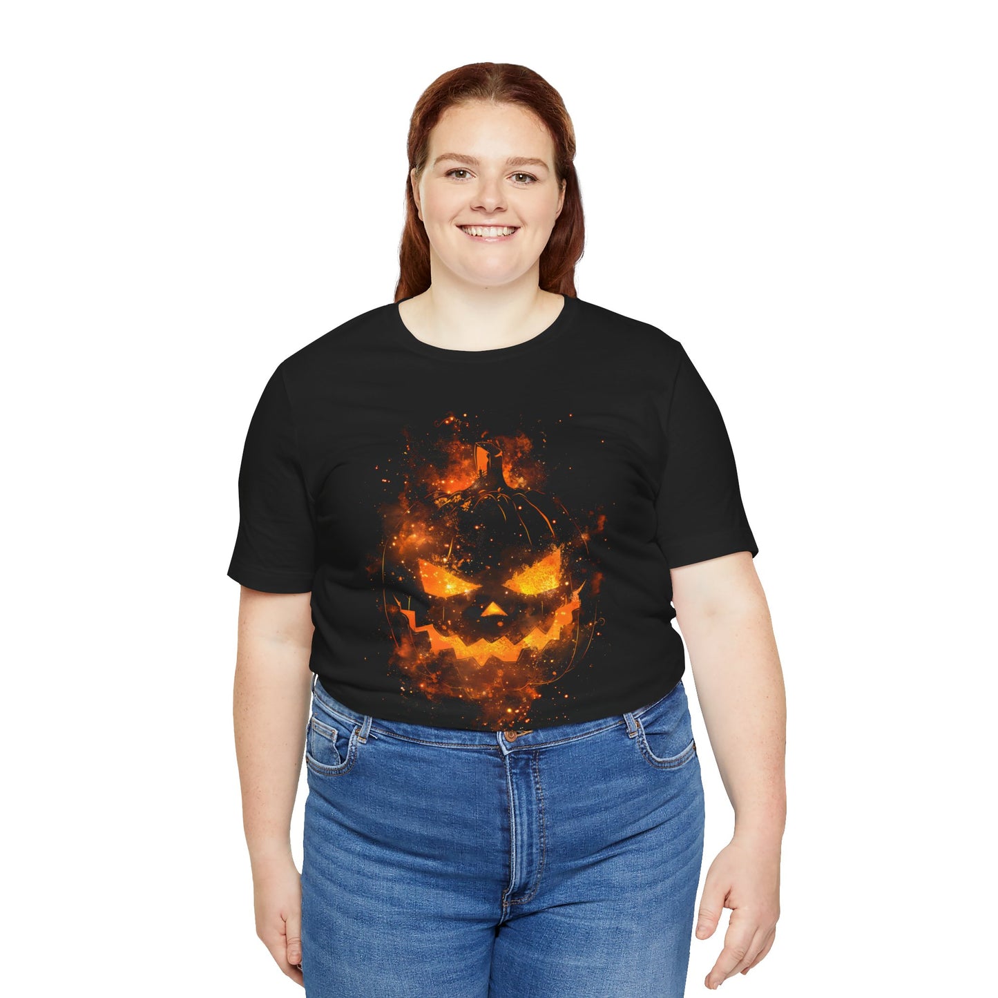 Nebulous Jack-o'-Lantern Halloween T-Shirt