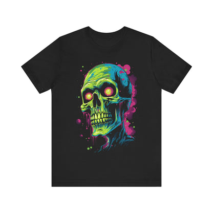 Neon Zombie Halloween T-Shirt