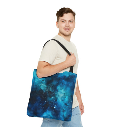 Cerulean Starscape Tote Bag