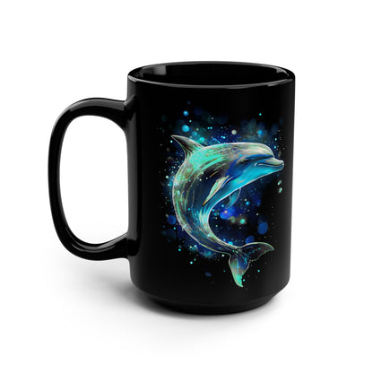 Magic Dolphin 15oz Coffee Mug