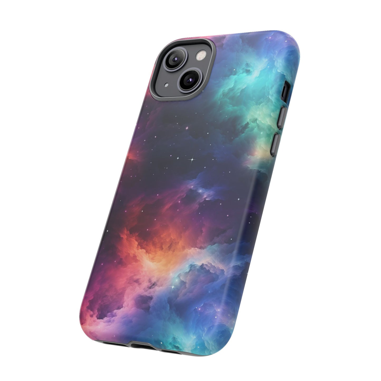 Neon Nebula Phone Case