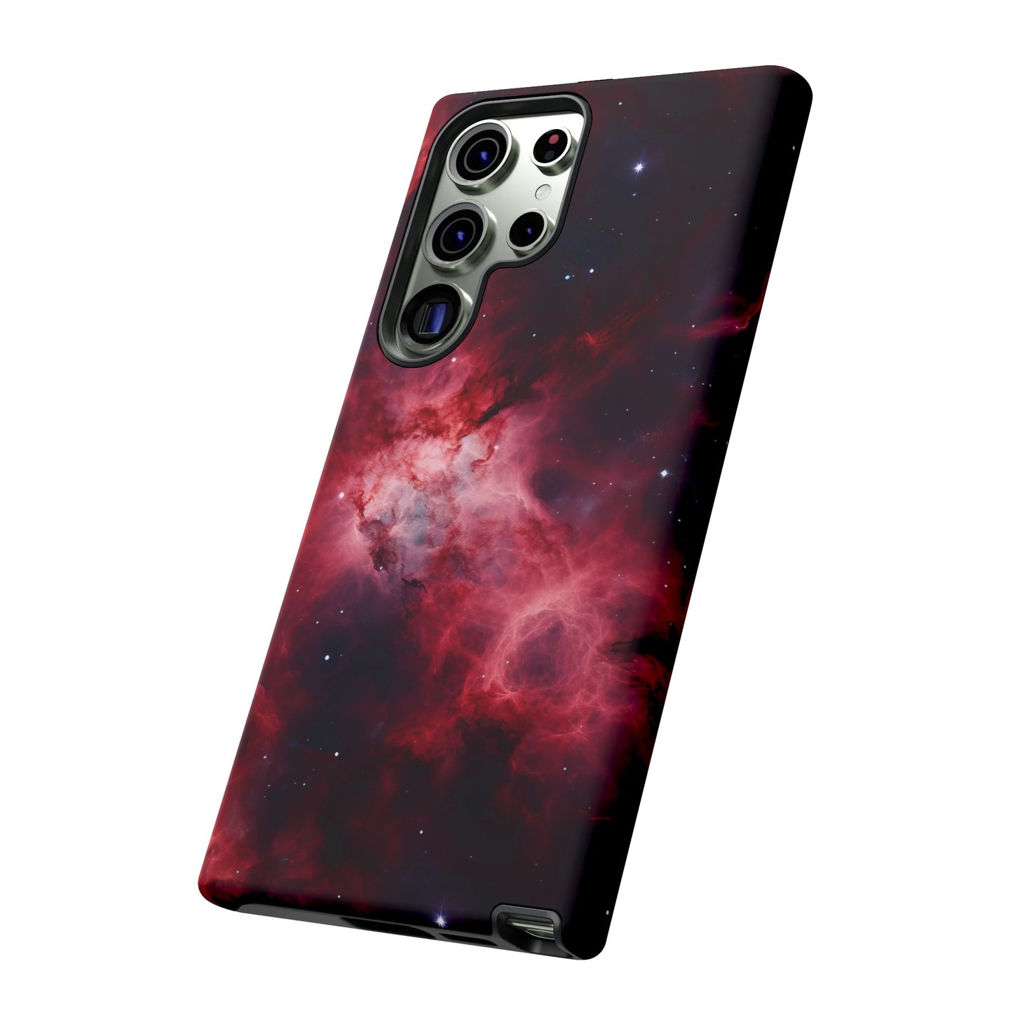 Crimson Nebulae Phone Case