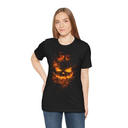 Nebulous Jack-o'-Lantern Halloween T-Shirt