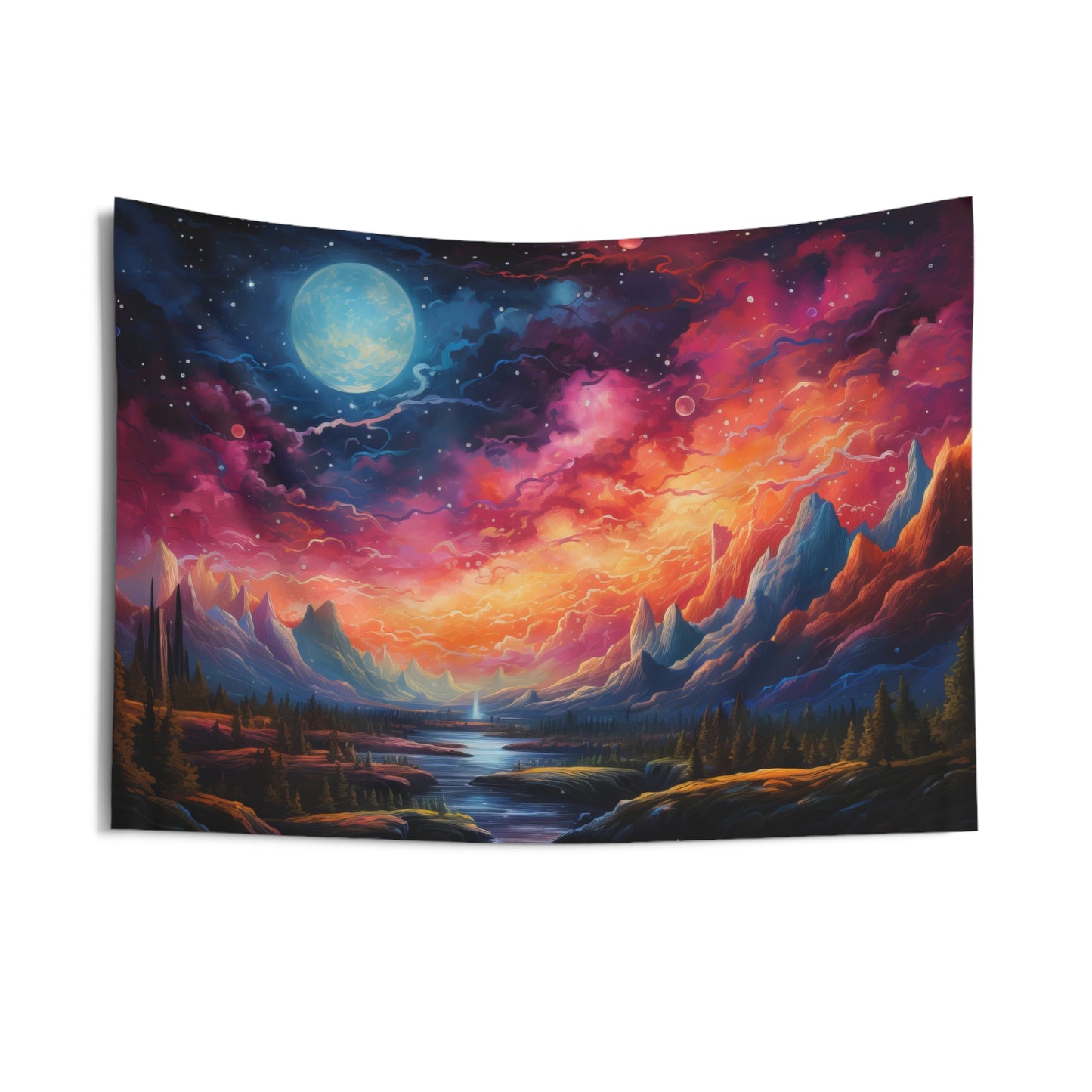 Celestial River Wall Tapestry