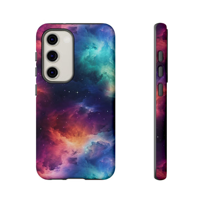 Neon Nebula Phone Case