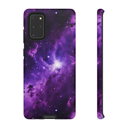 Vivid Purple Space Phone Case