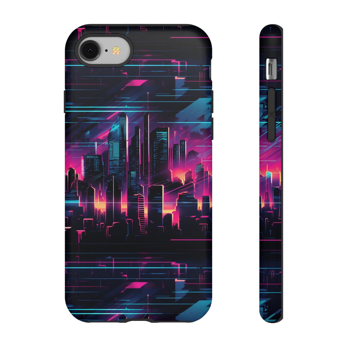 Synthwave Skyline Phone Case