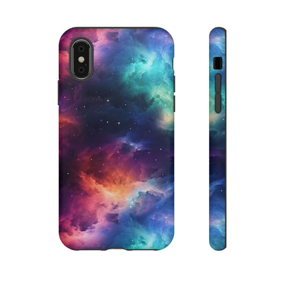 Neon Nebula Phone Case