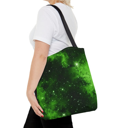 Lime Space Tote Bag