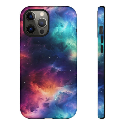 Neon Nebula Phone Case