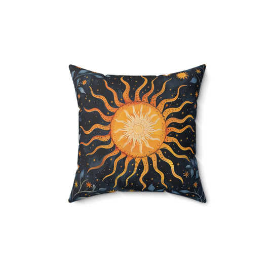 Solar Serendipity Throw Pillow