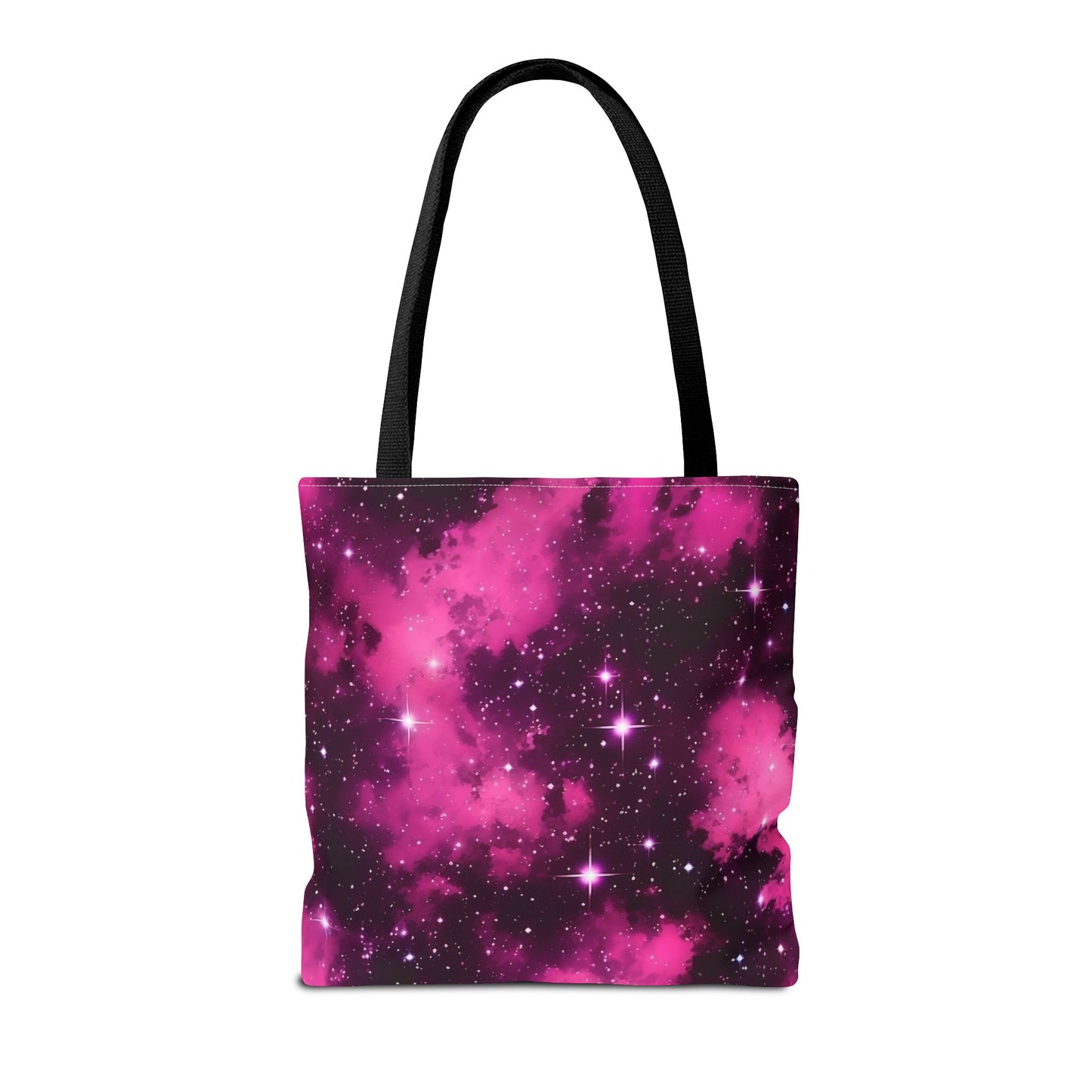Hot Pink Starscape Tote Bag