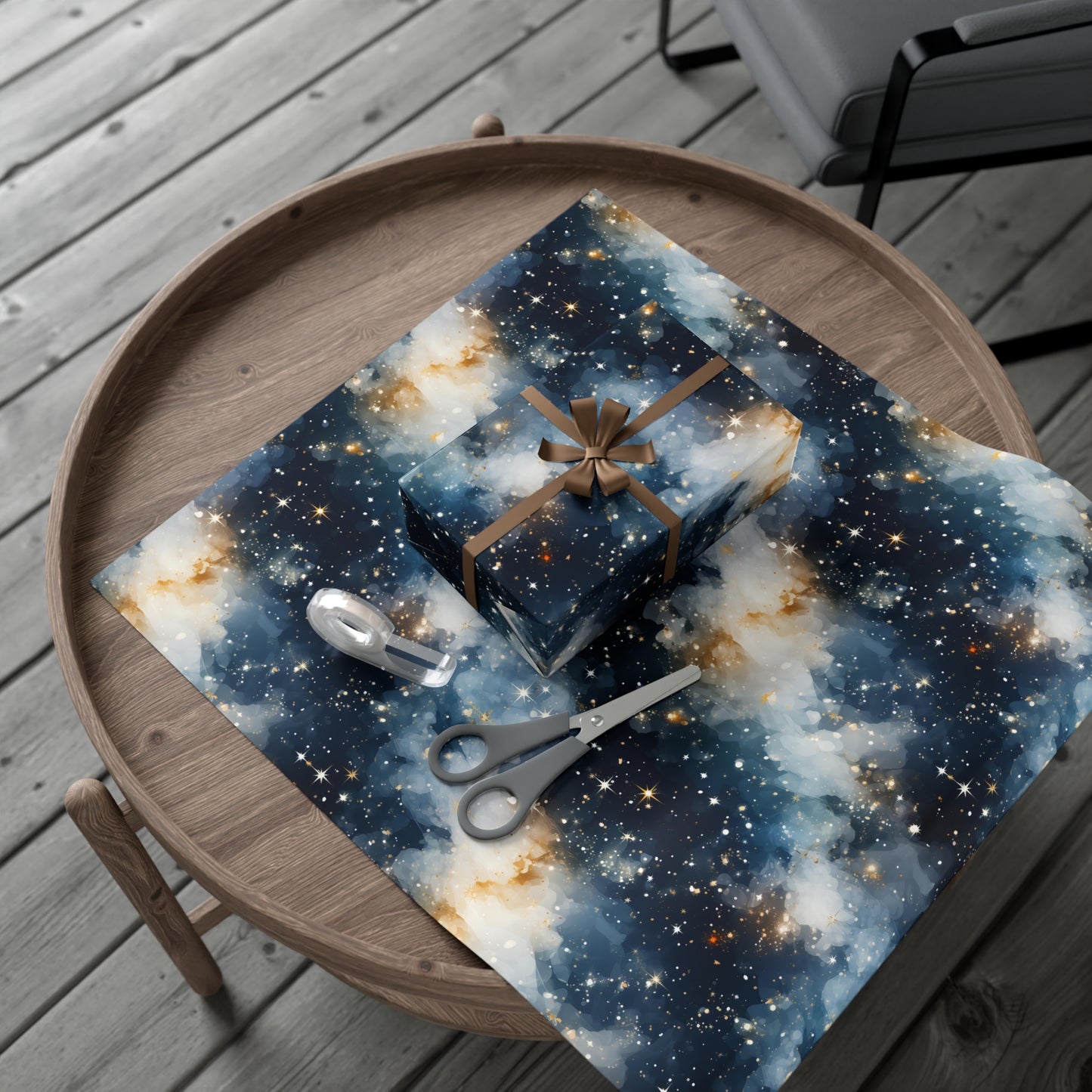 Icy Galaxy Wrapping Paper