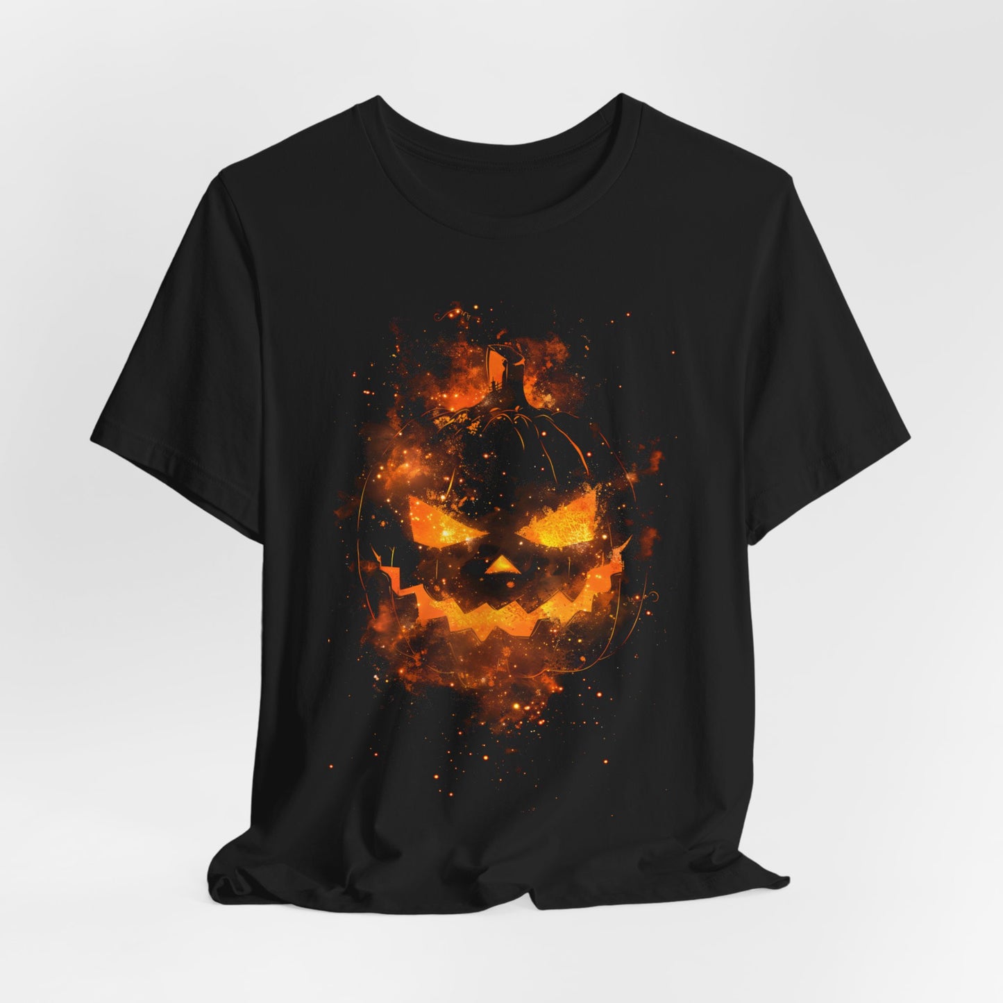 Nebulous Jack-o'-Lantern Halloween T-Shirt