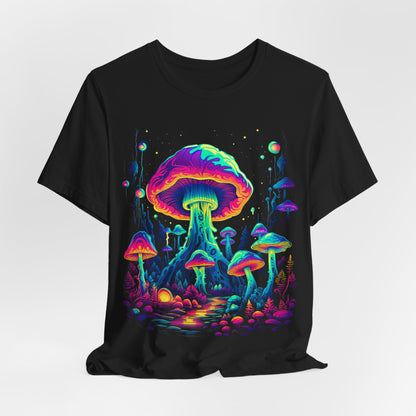 Trippy Mushroom Forest T-Shirt