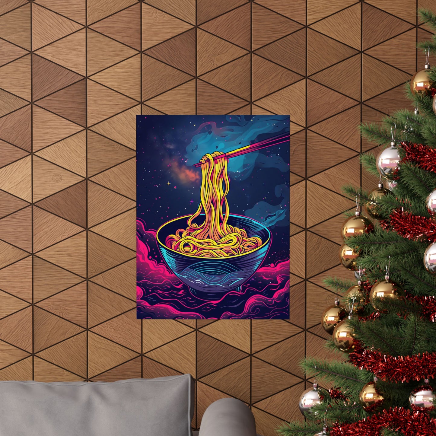 Space Noodles Poster