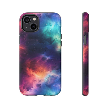 Neon Nebula Phone Case