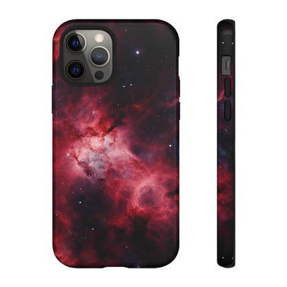 Crimson Nebulae Phone Case