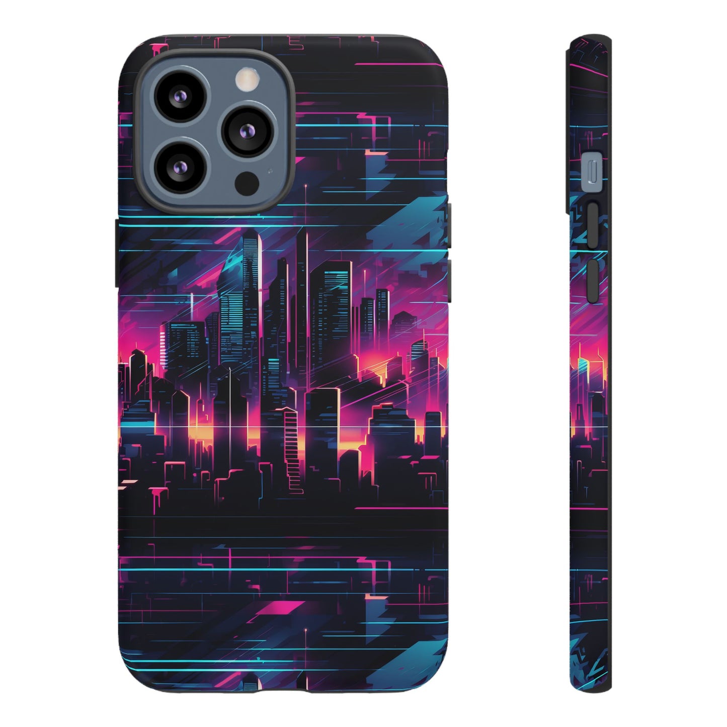 Synthwave Skyline Phone Case