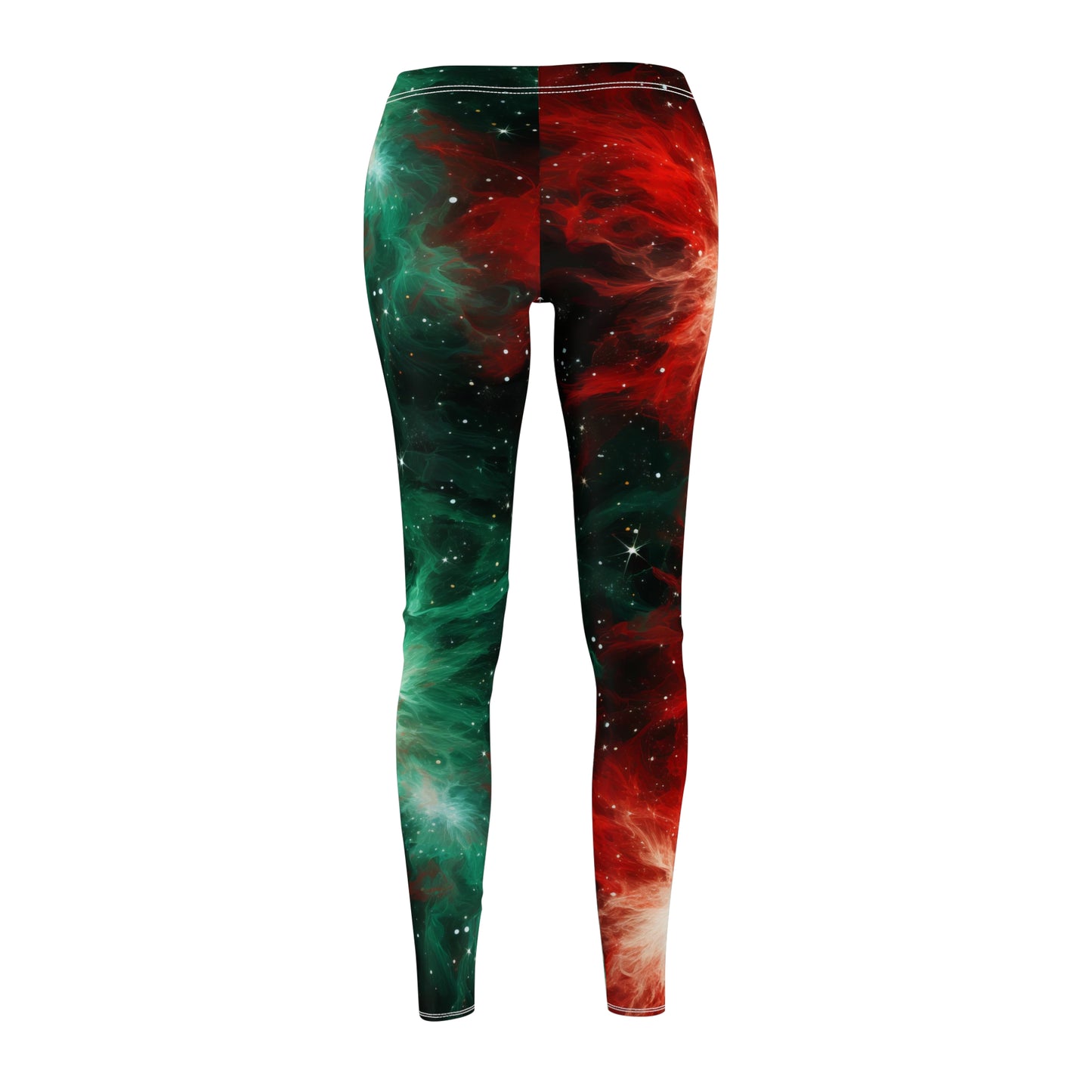 Festive Nebula Women's Christmas Casual Leggings