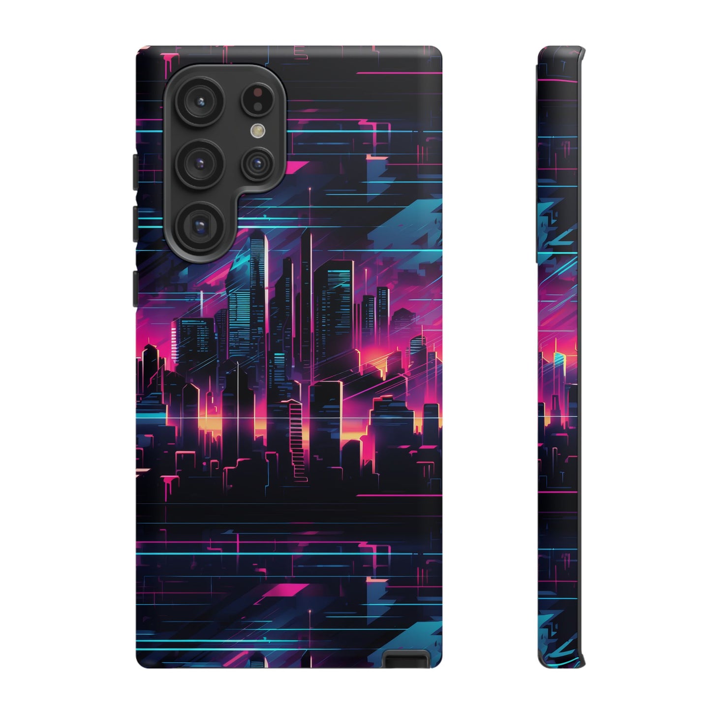 Synthwave Skyline Phone Case