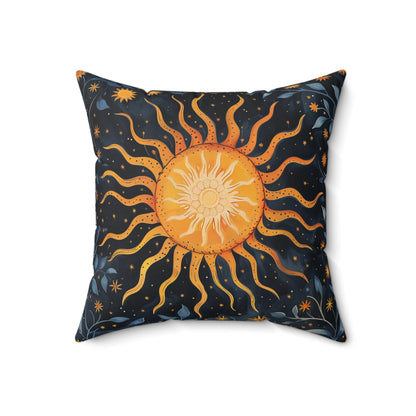 Solar Serendipity Throw Pillow