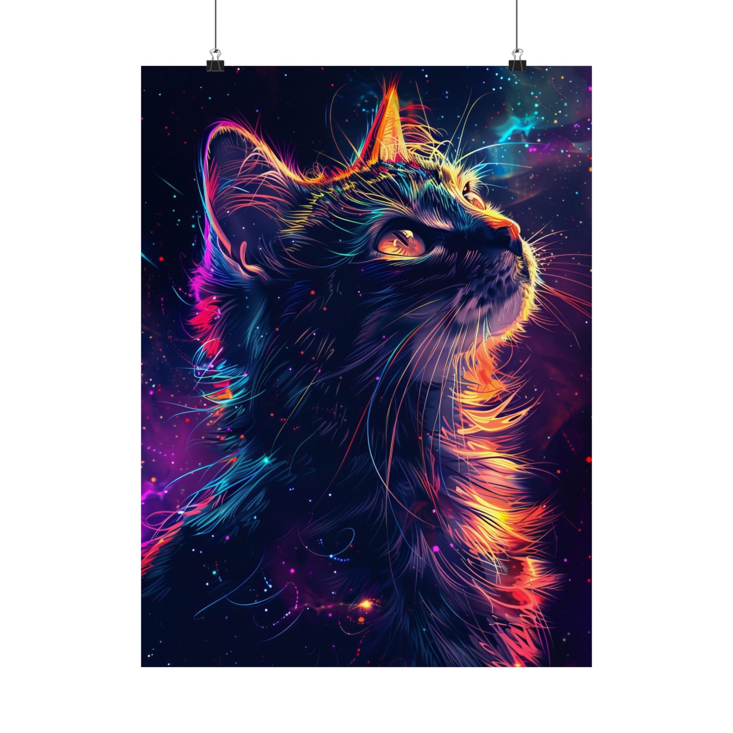 Cosmic Kitty Poster