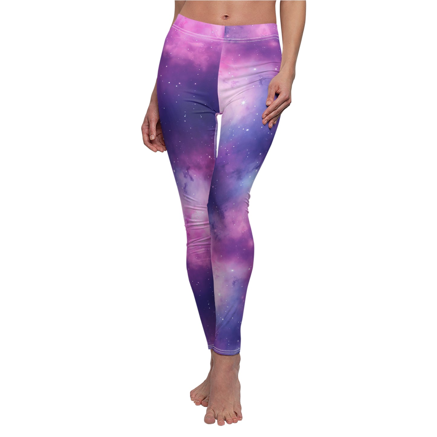 Soft Purple Nebula Women's Leggings